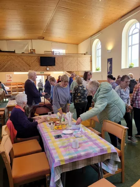 Everyone enjoyed our Easter Egg Hunt
